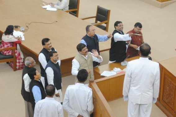Bedlam in Day 2 assembly session over Chit fund issue: Minister Badal Chowdhury keeps mum on Chit fund scams